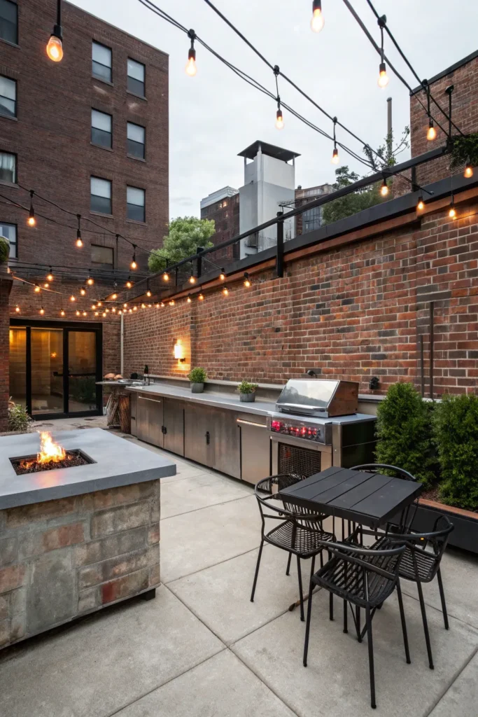 Garden BBQ Area Ideas