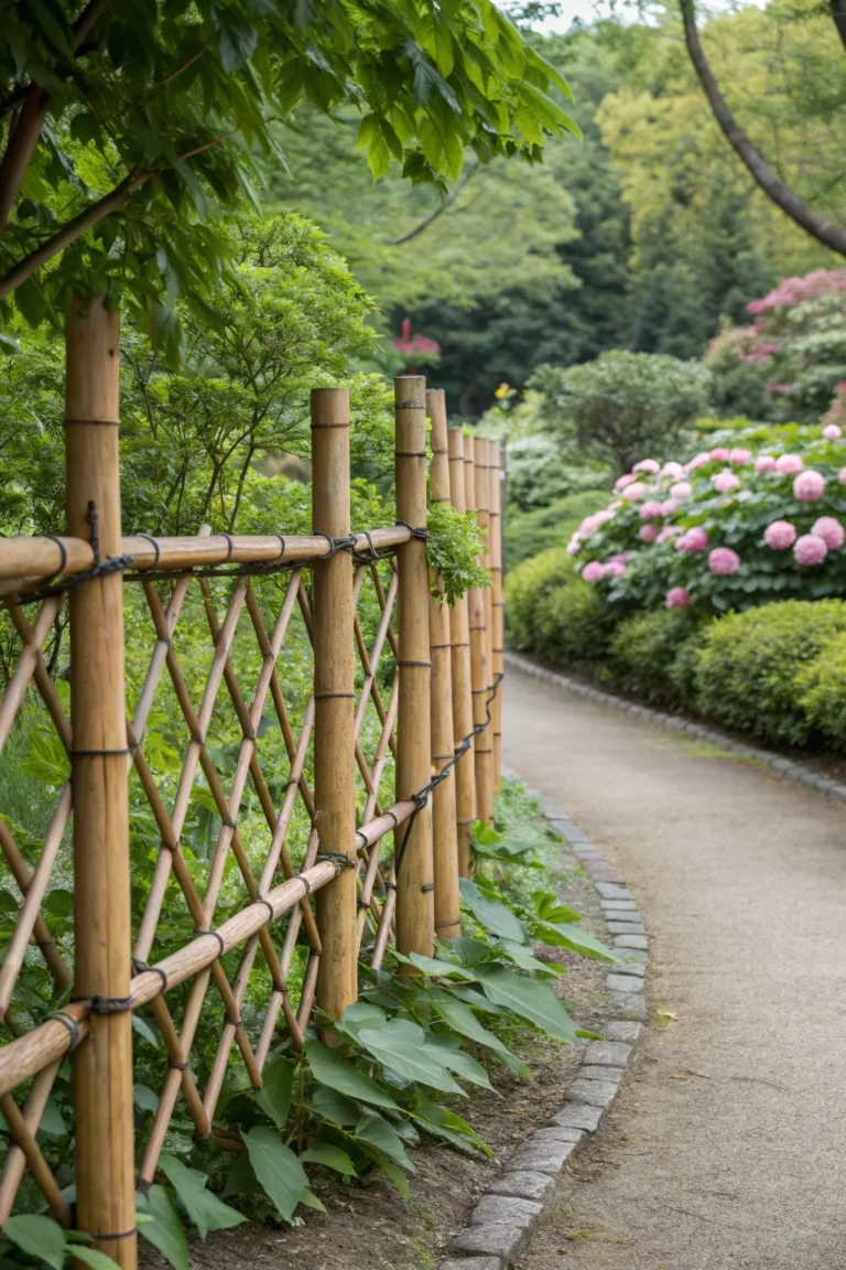 25 Bamboo Garden Fence Ideas That Instantly Transform Your Outdoor Space