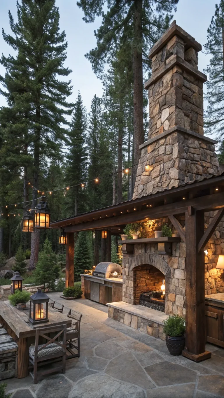 30 Outdoor Kitchen Fireplace Ideas That Will Instantly Upgrade Your Backyard