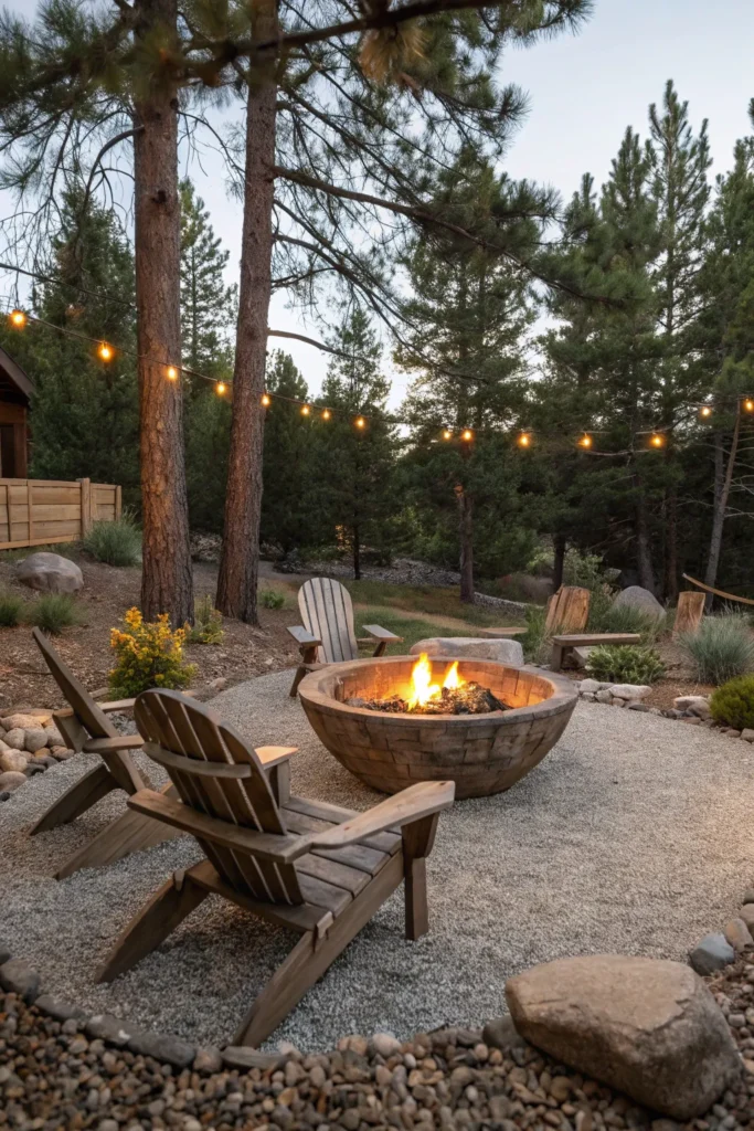 1 rustic stone fire bowl a wide low profile rus