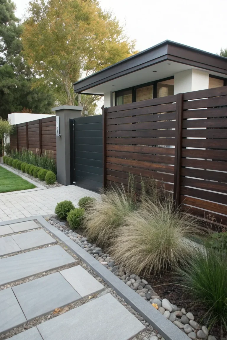 25 Front Garden Fence Ideas That Will Transform Your Curb Appeal
