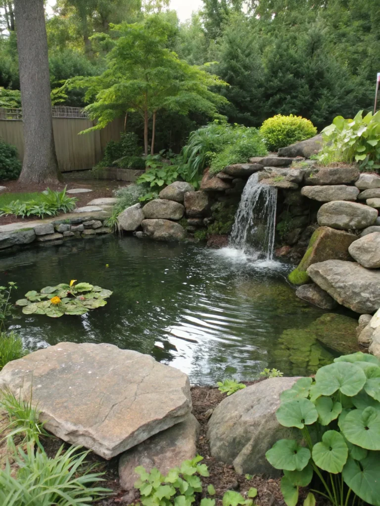 55 Garden Pond Ideas to Transform Your Outdoor Space