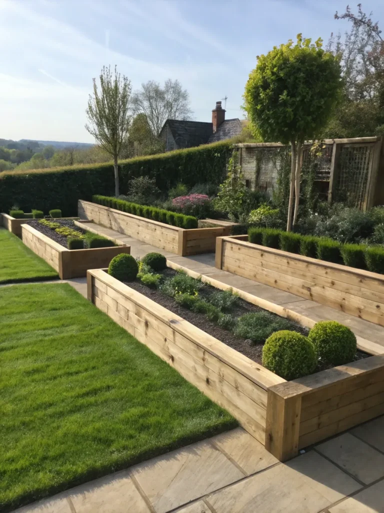 10professional landscape showing landscaping timbe