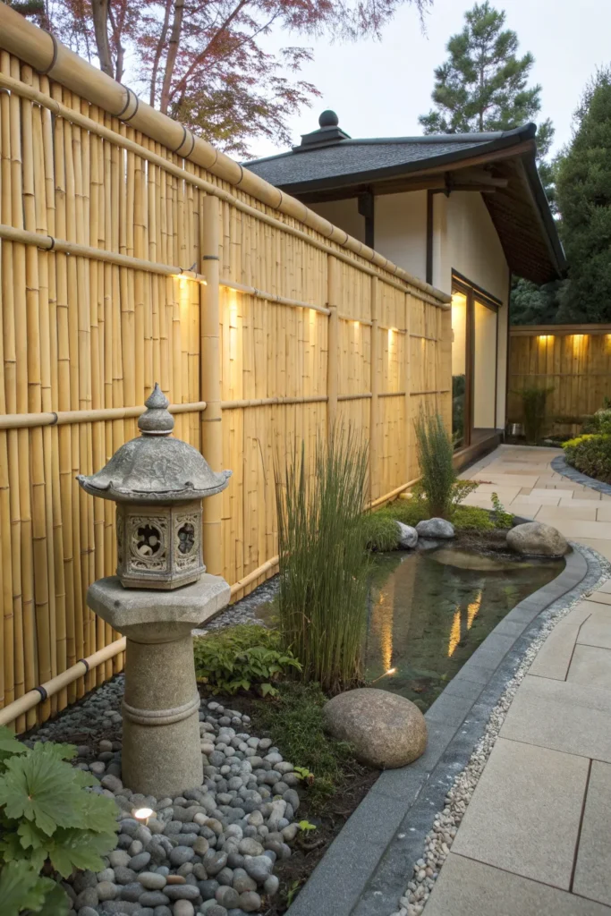 11 serene bamboo privacy fence create an asian i