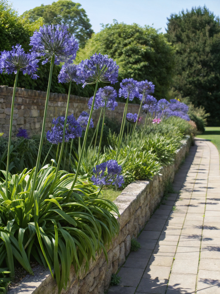 12 agapanthus blue triumphator structured garde