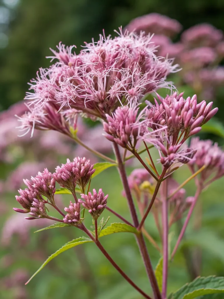 12 close up of joe pye weed wild flower
