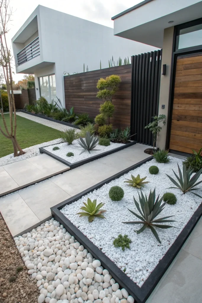 12 modern white stone garden a modern minimalist