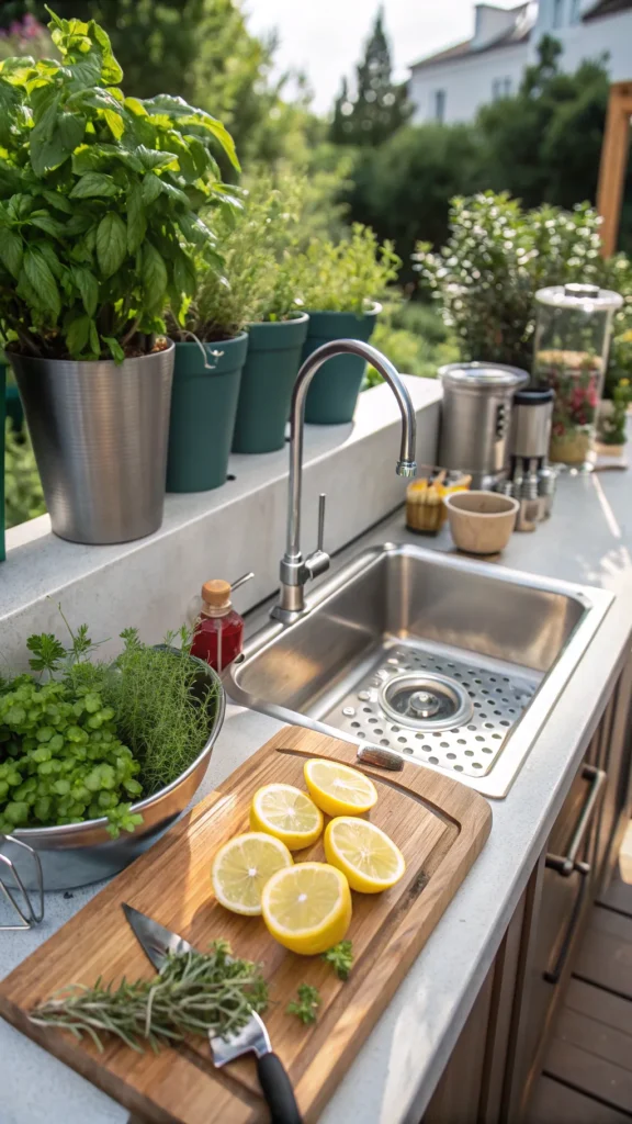 12 outdoor sink and prep station a stainless s