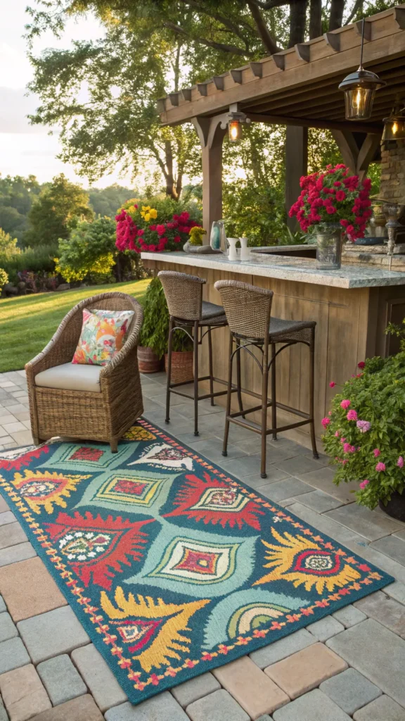 13 colorful outdoor rugs a patterned outdoor r