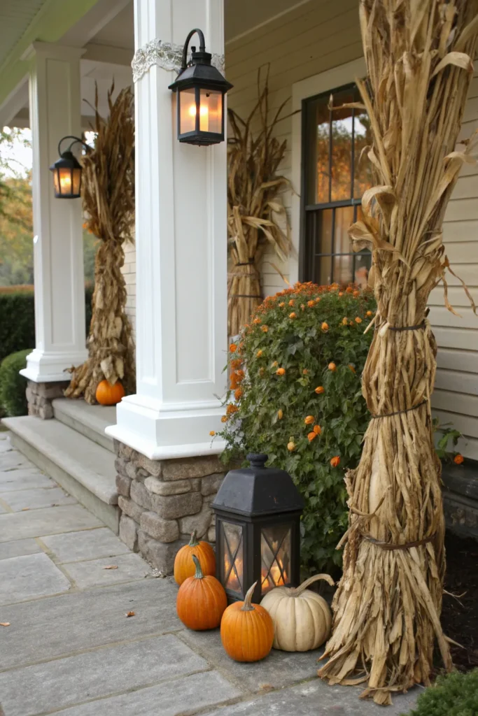 13 corn husk bundles tall tied corn husks besi