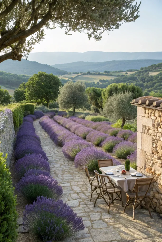 13 provence inspired lavender garden long rows
