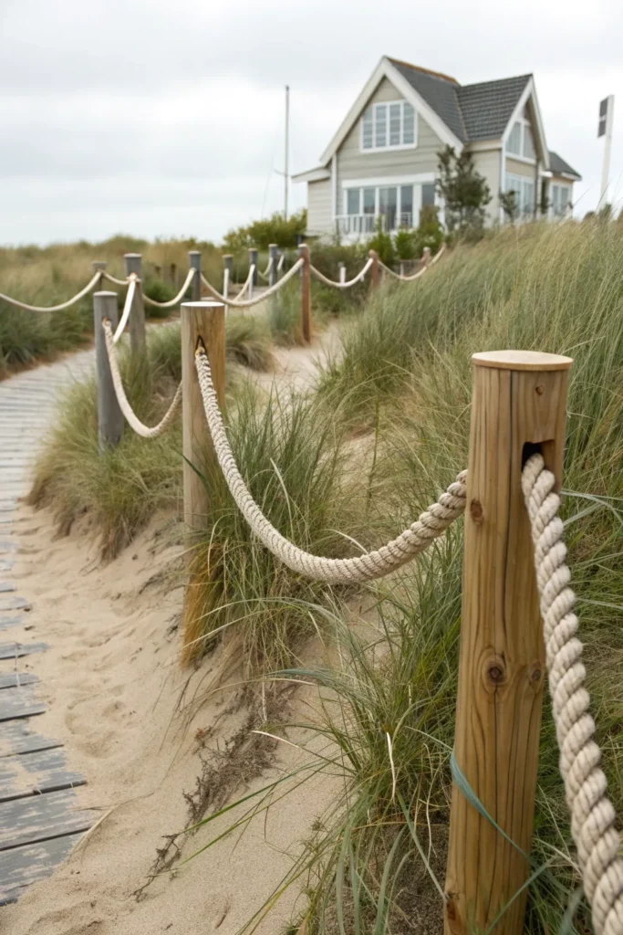 14 coastal rope fence generate a breezy front ga