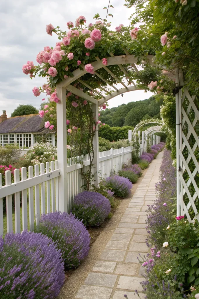 14 lattice cottage fence charming cottage garden
