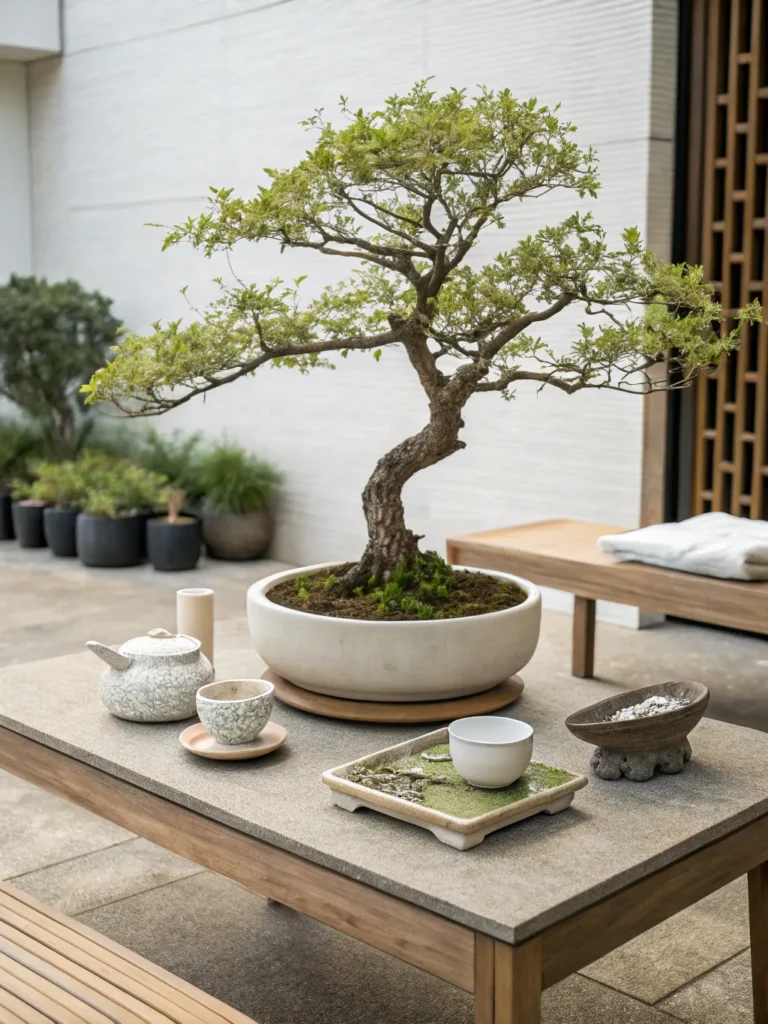 15 bonsai tree centerpiece a meticulously shap