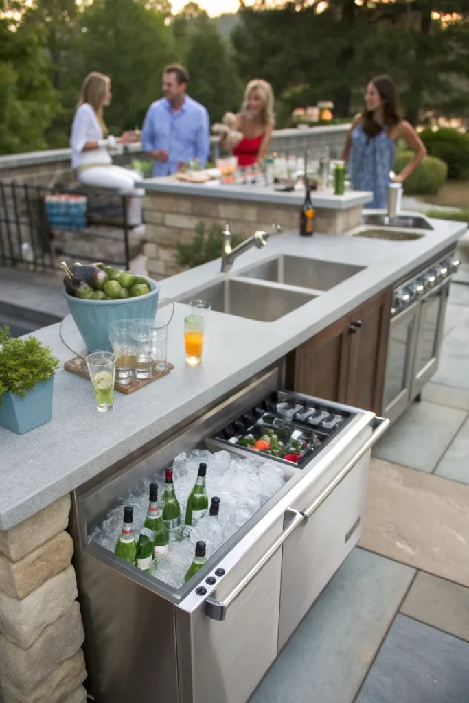 15 broil king outdoor beverage center featuring