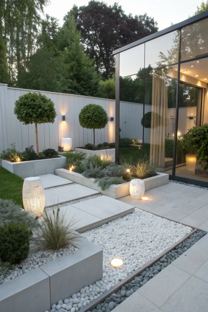 15 futuristic white stone garden a futuristic ba