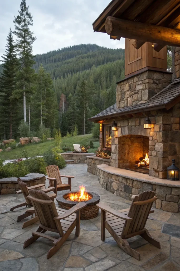 15 scenic mountain lodge bbq area a rustic mou
