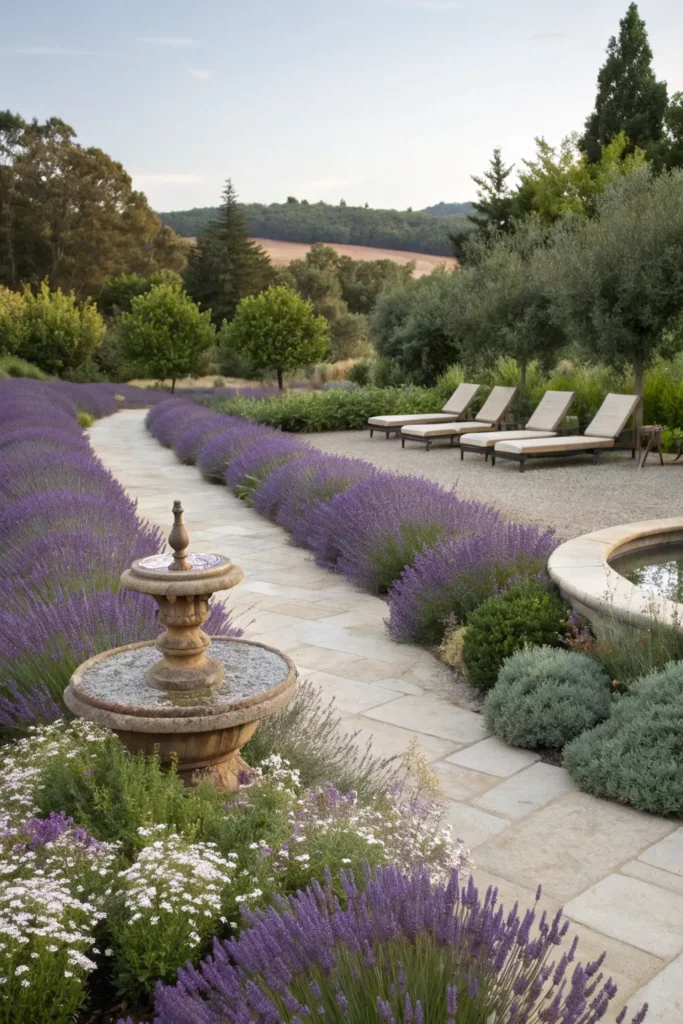 15 spa inspired lavender garden calming outdoo