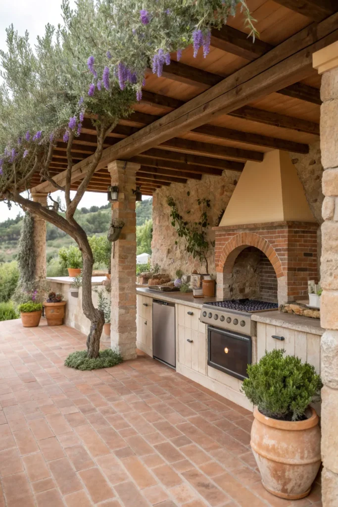 15 terracotta haven mediterranean outdoor kitche