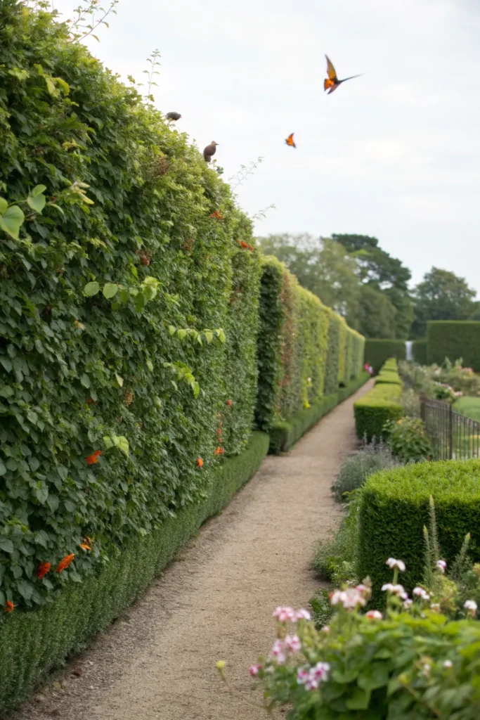 16 living green fence thick hedge like fence mad