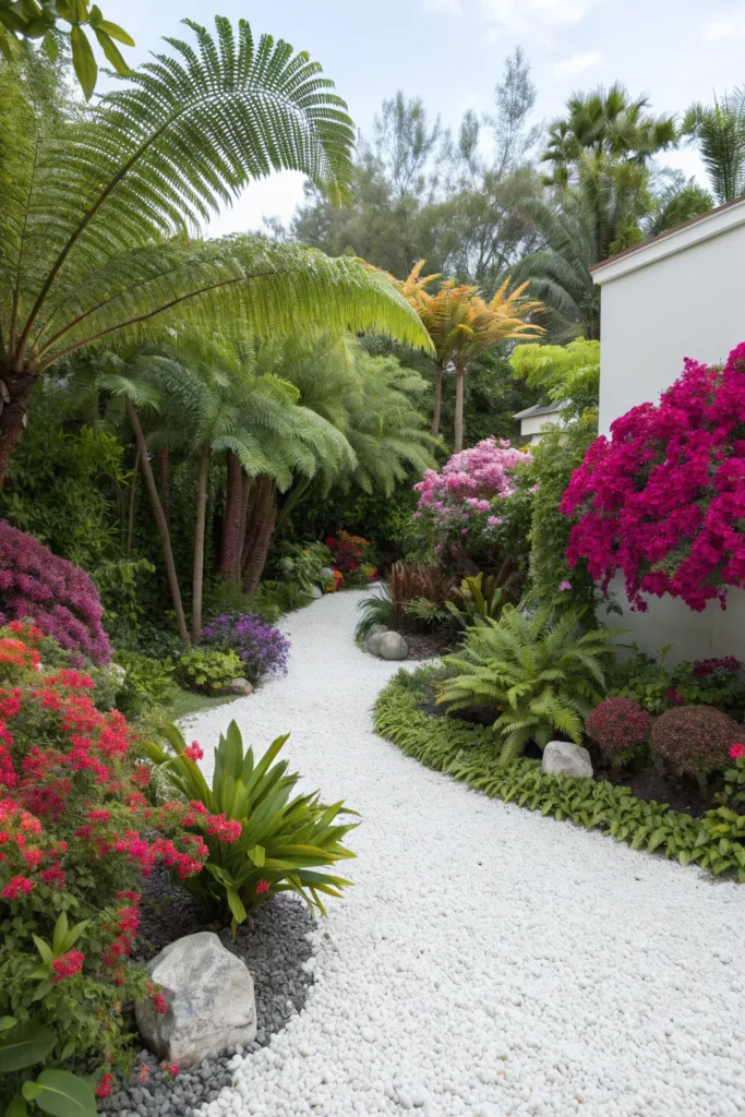 16 lush white stone oasis a vibrant garden oasis