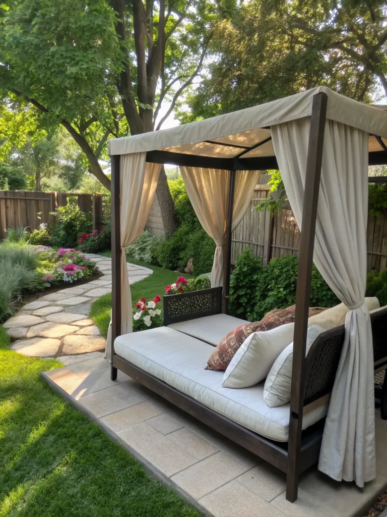 17 daybed with canopy patio seating ideas