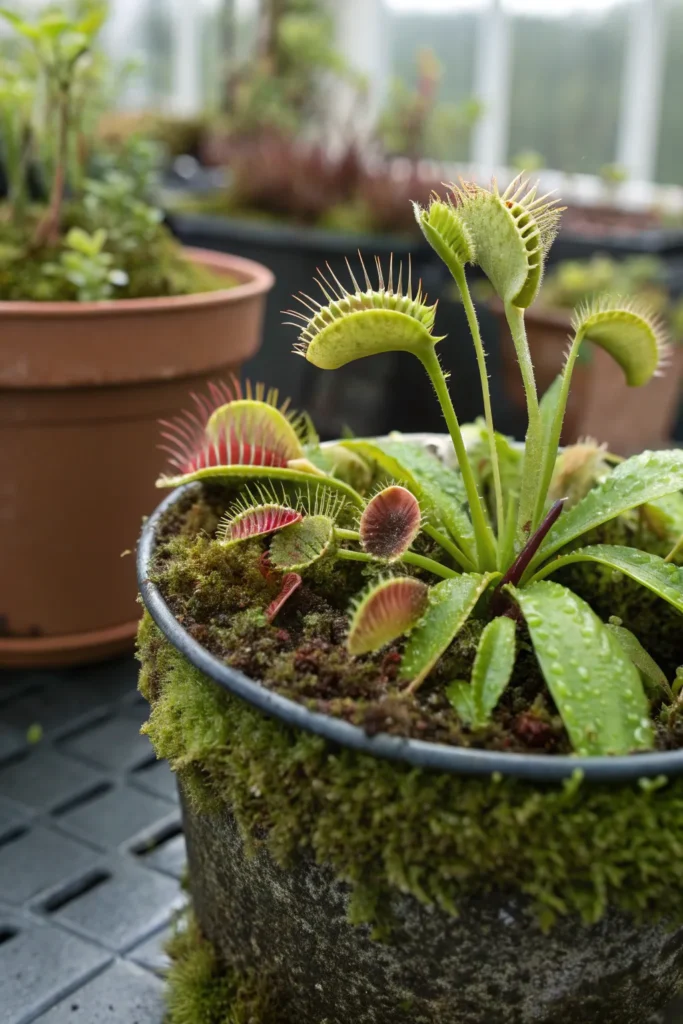 17 venus flytraps close up of venus flytrap plan