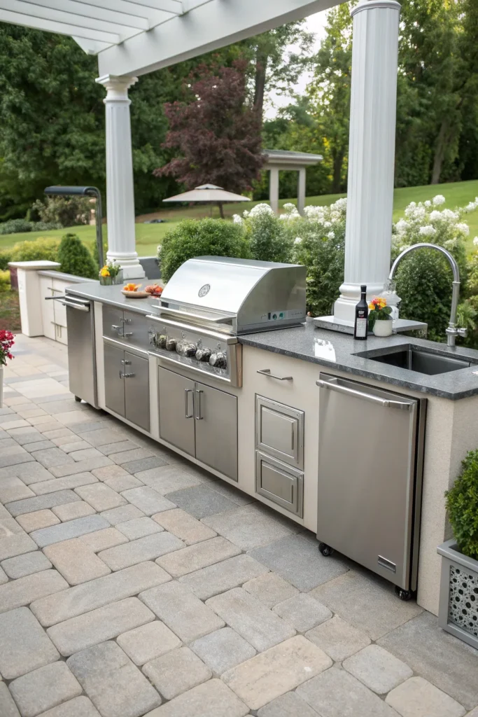 18 customizable modular outdoor kitchen patio bbq