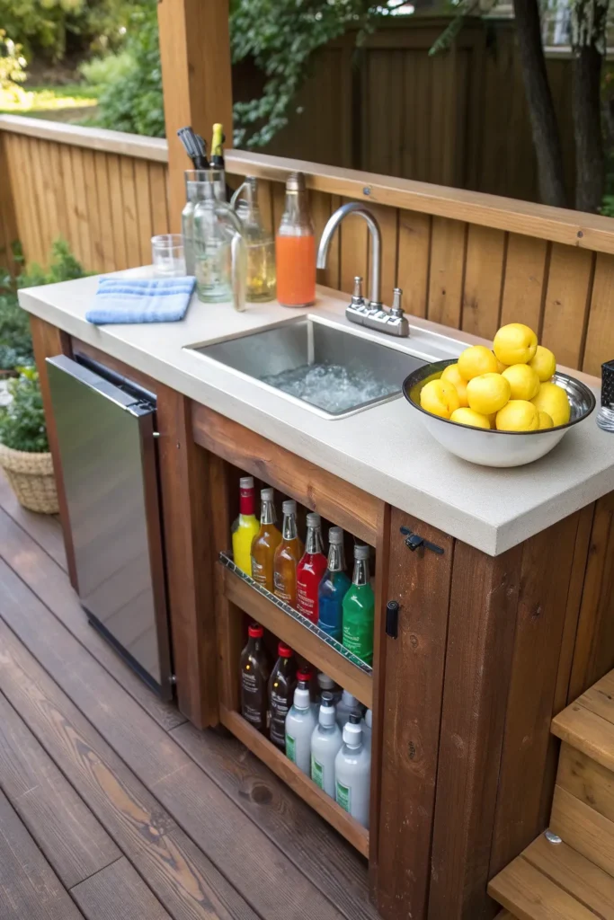 18 frigidaire outdoor bar sink kit compactly bui