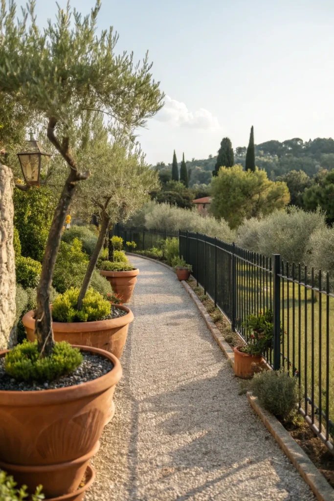 18 mediterranean garden a sunlit yard with olive