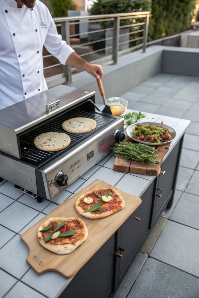 19 le griddle oven sleek le griddle oven on a m