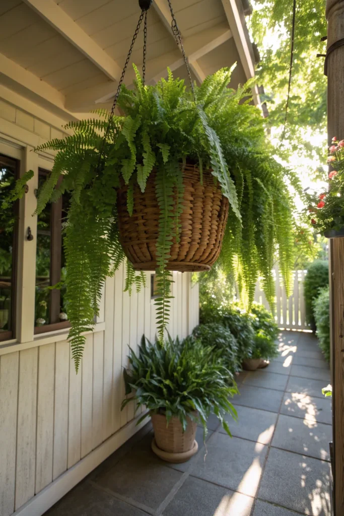 2 boston fern a lush boston fern with arching fr