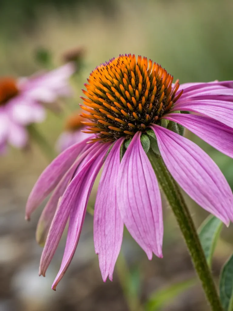 2 close up of purple coneflowers wild flower