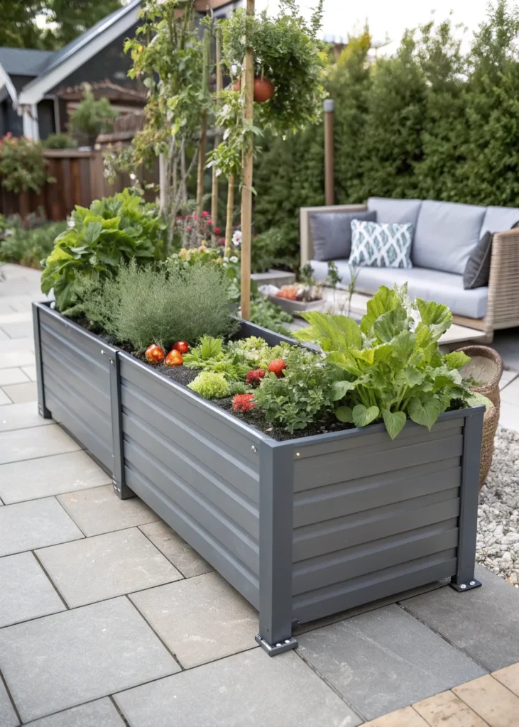 2 metal elevated garden bed by vivosun a moder
