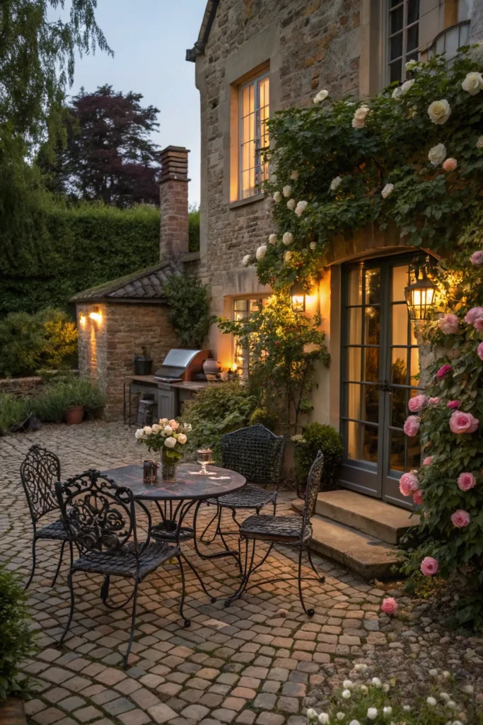 20 vintage english garden bbq bbq setup with c