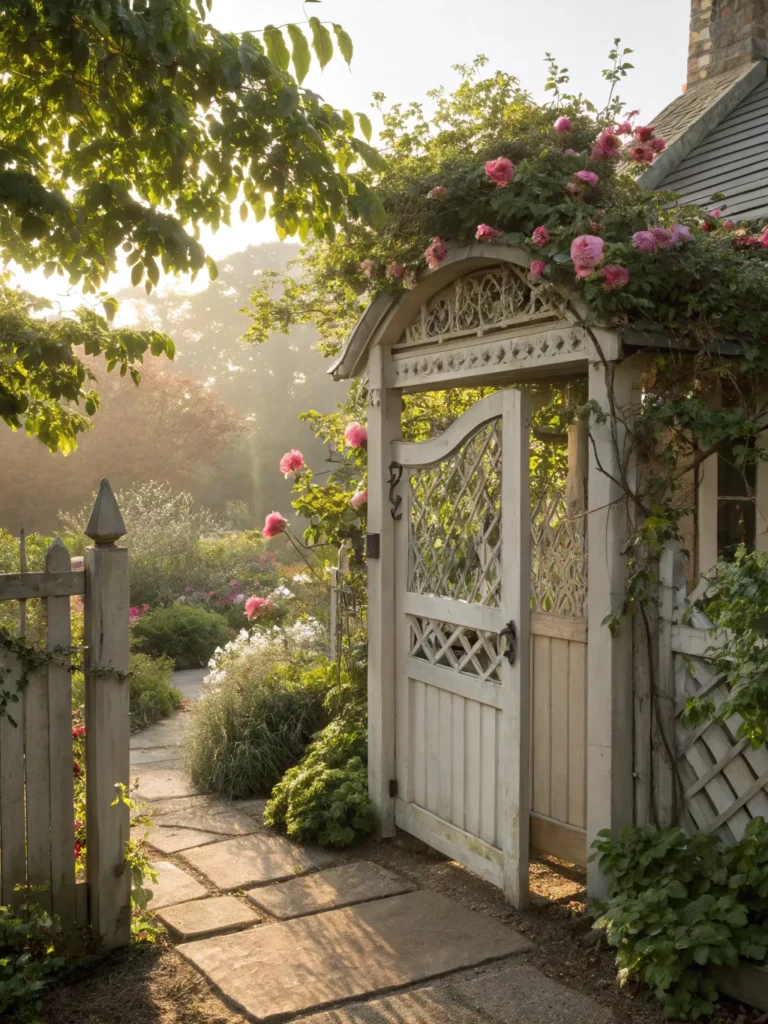 21 borderline gate cottage garden gate idea