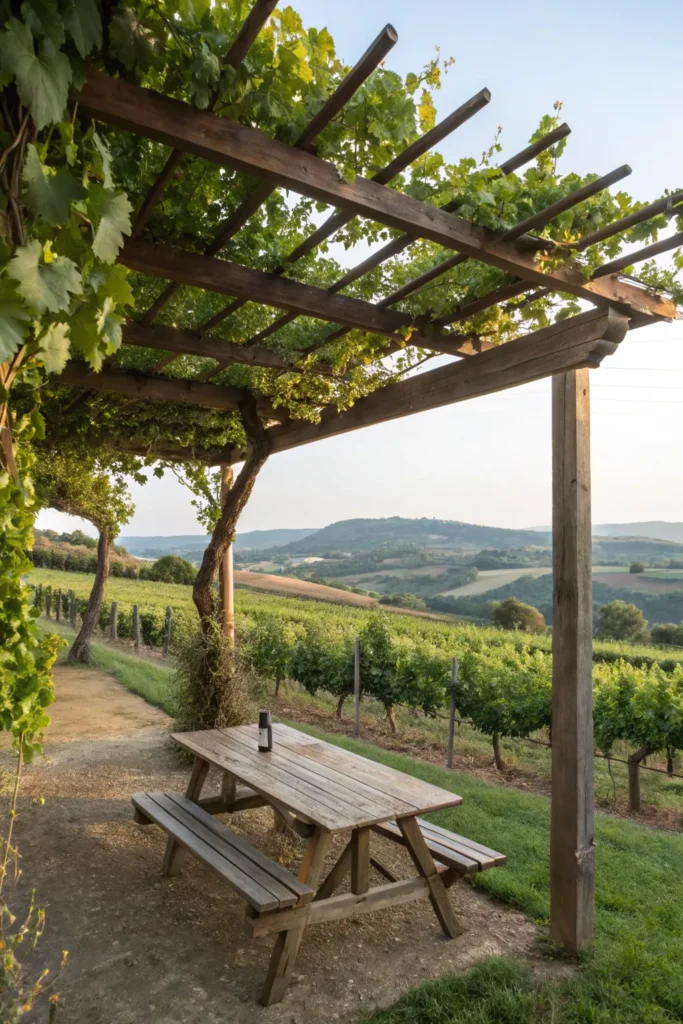 21 vineyard style vineyard view pergola grapevi