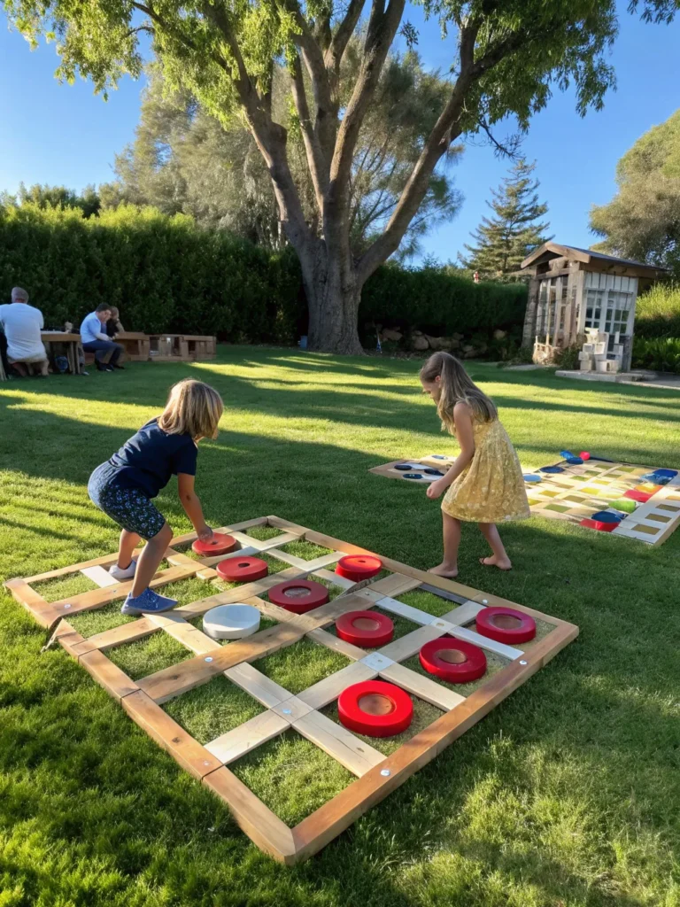 22 giant garden board games oversized tic tac to