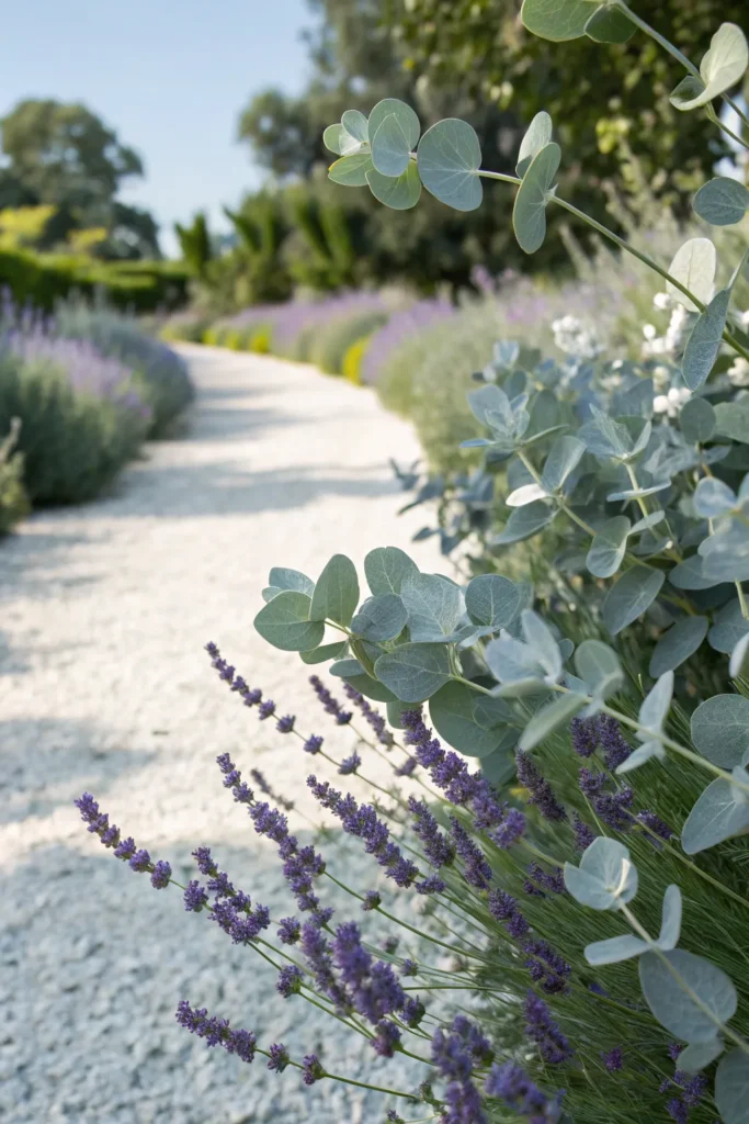 22 lavender and eucalyptus harmony soft silver