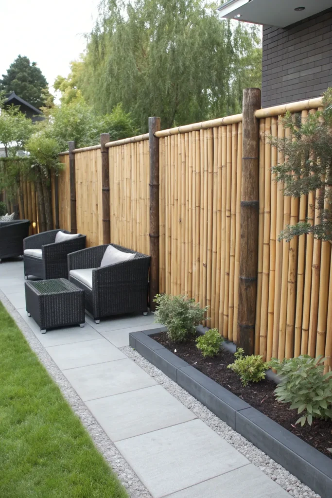 22 mixed bamboo wooden panels a contemporary