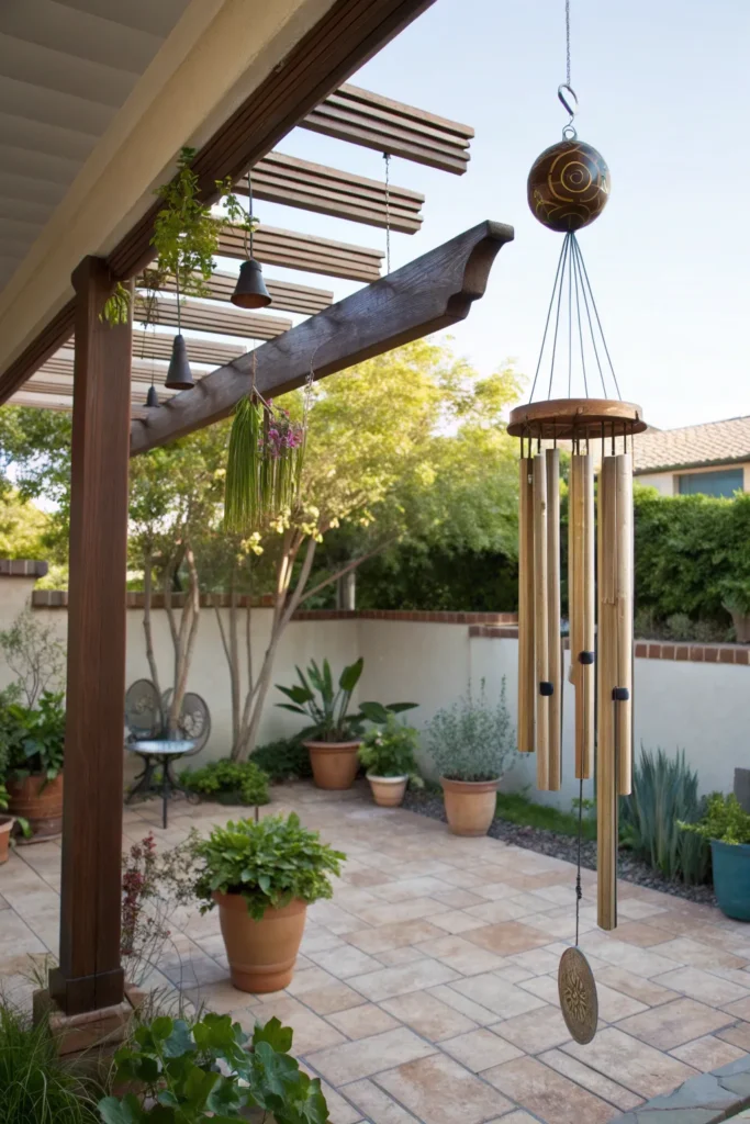 22 wind chimes metal and bamboo wind chimes gent