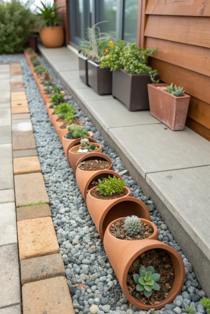 23 clay pipe planters short clay pipes arrange
