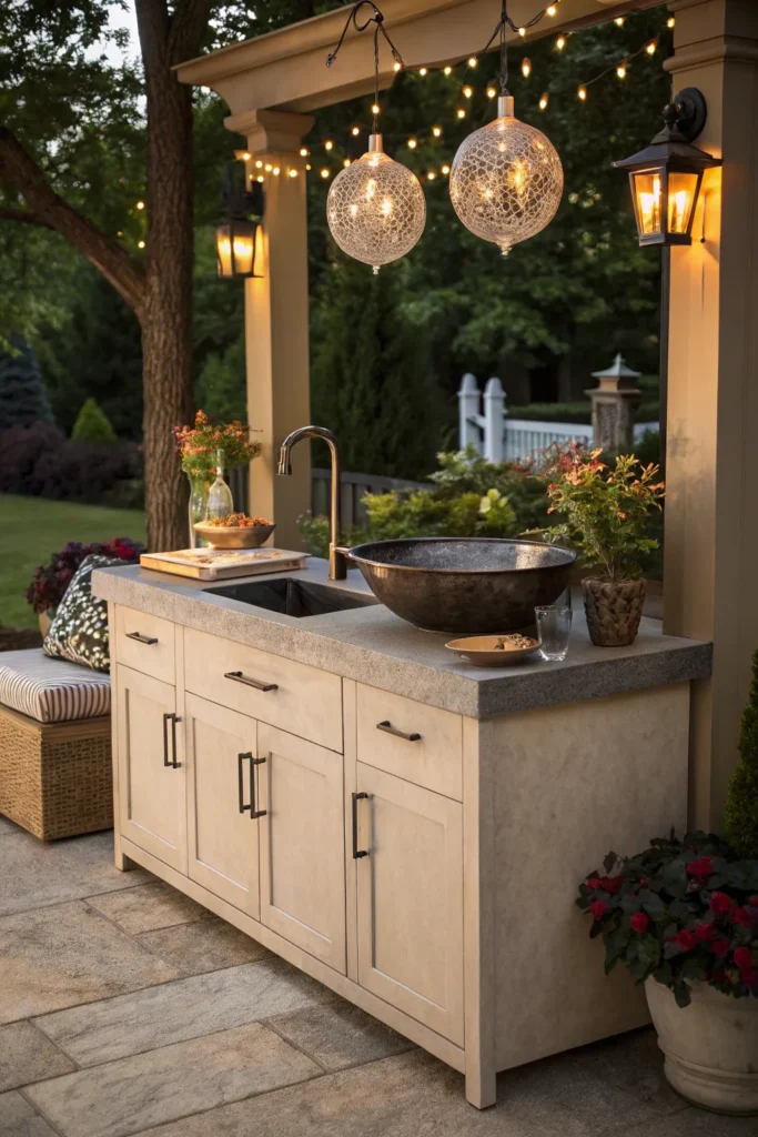 24 outdoor greatroom company sink cabinet with a