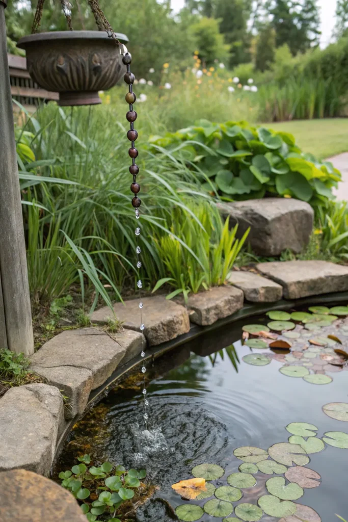 24 rainwater collection pond a pond collecting
