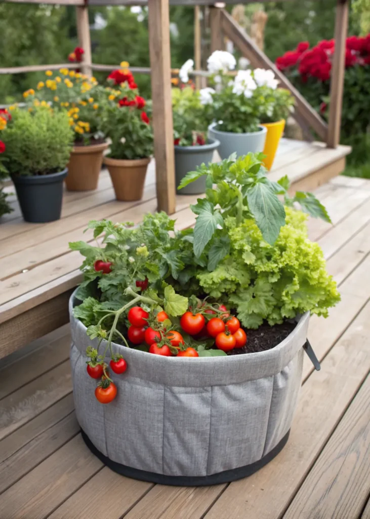 24 smart pots big bag raised bed a circular fa