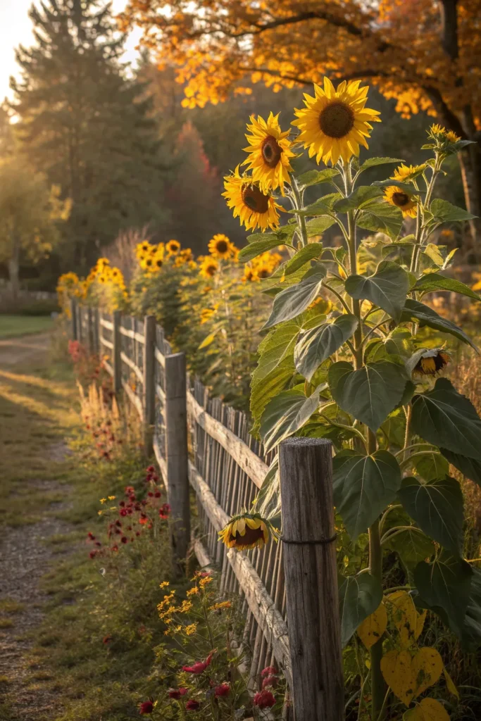 24 sunflower corners cluster of tall sunflower