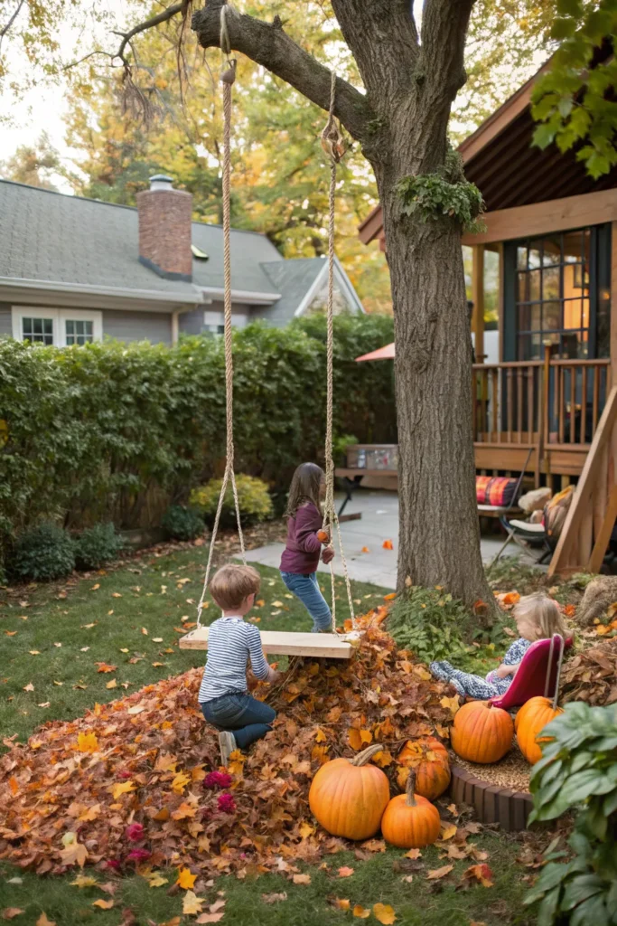 25 create a family friendly fall play area a bac