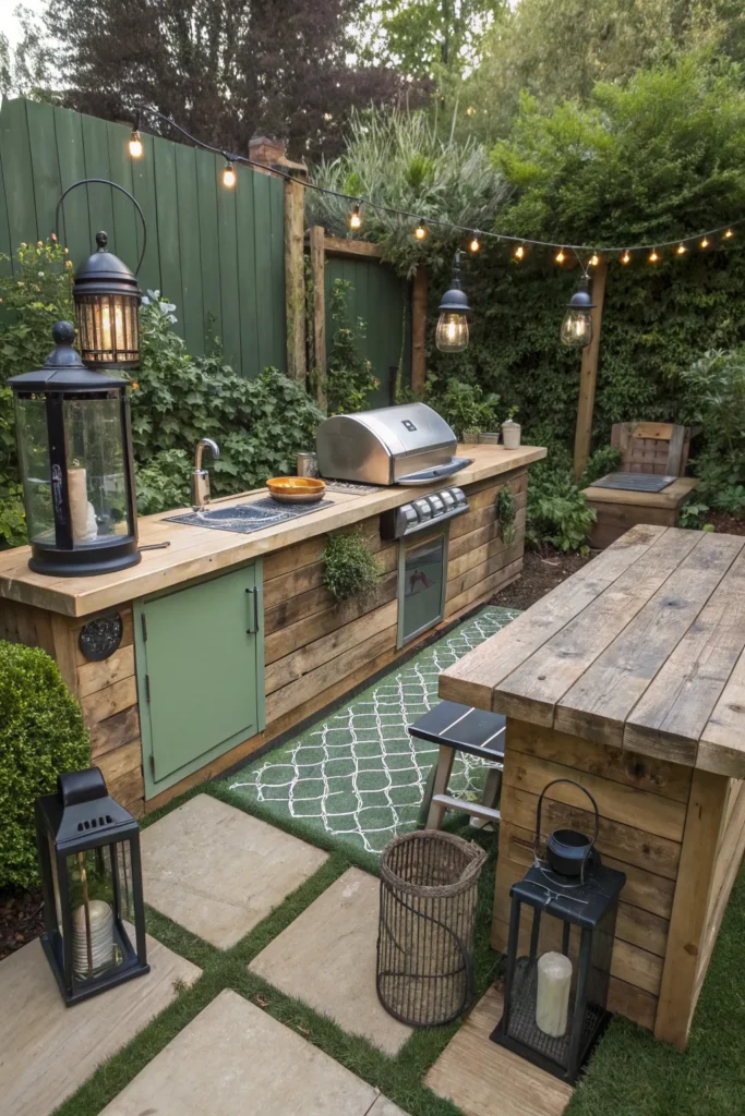 25 eco friendly bbq zone a bbq area made with