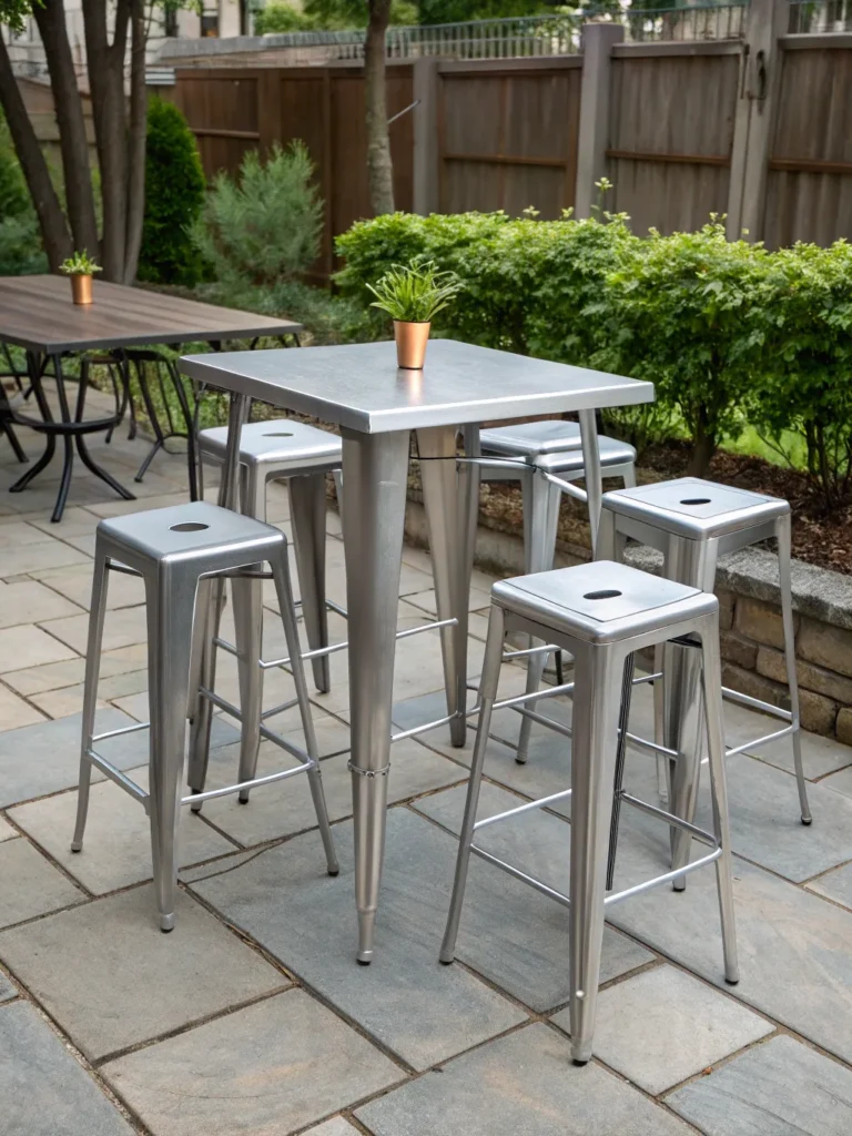 26 aluminum bar stools patio seating ideas