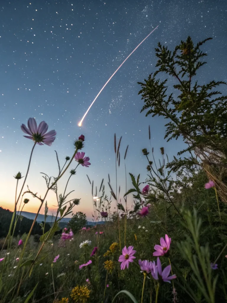 26 close of shooting star wild flower
